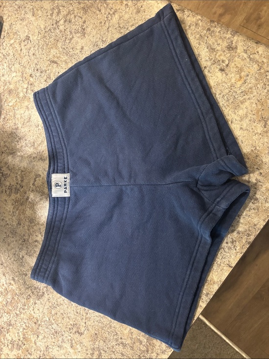 Parke Pants - Parke Navy Blue Shorts